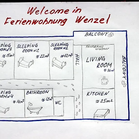 Ferienwohnung Wenzel Lejlighed